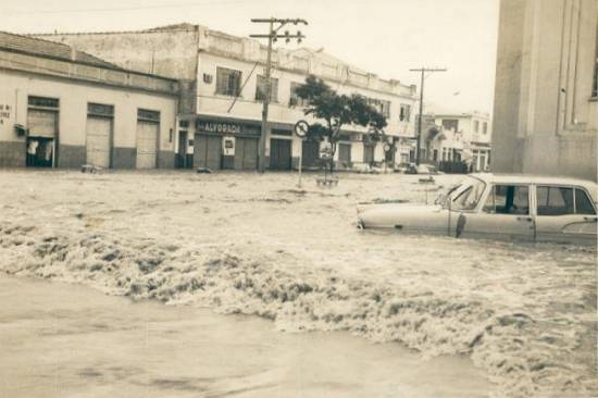 Foto do acervo do Arquivo Histórico Municipal/Prefeitura Municipal de Cubatão