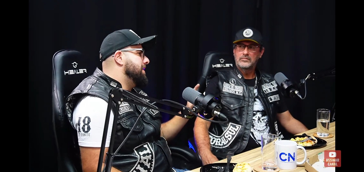 Naldo e Nunes - Insanos Moto Clube Divisão Sul/Cubatão.