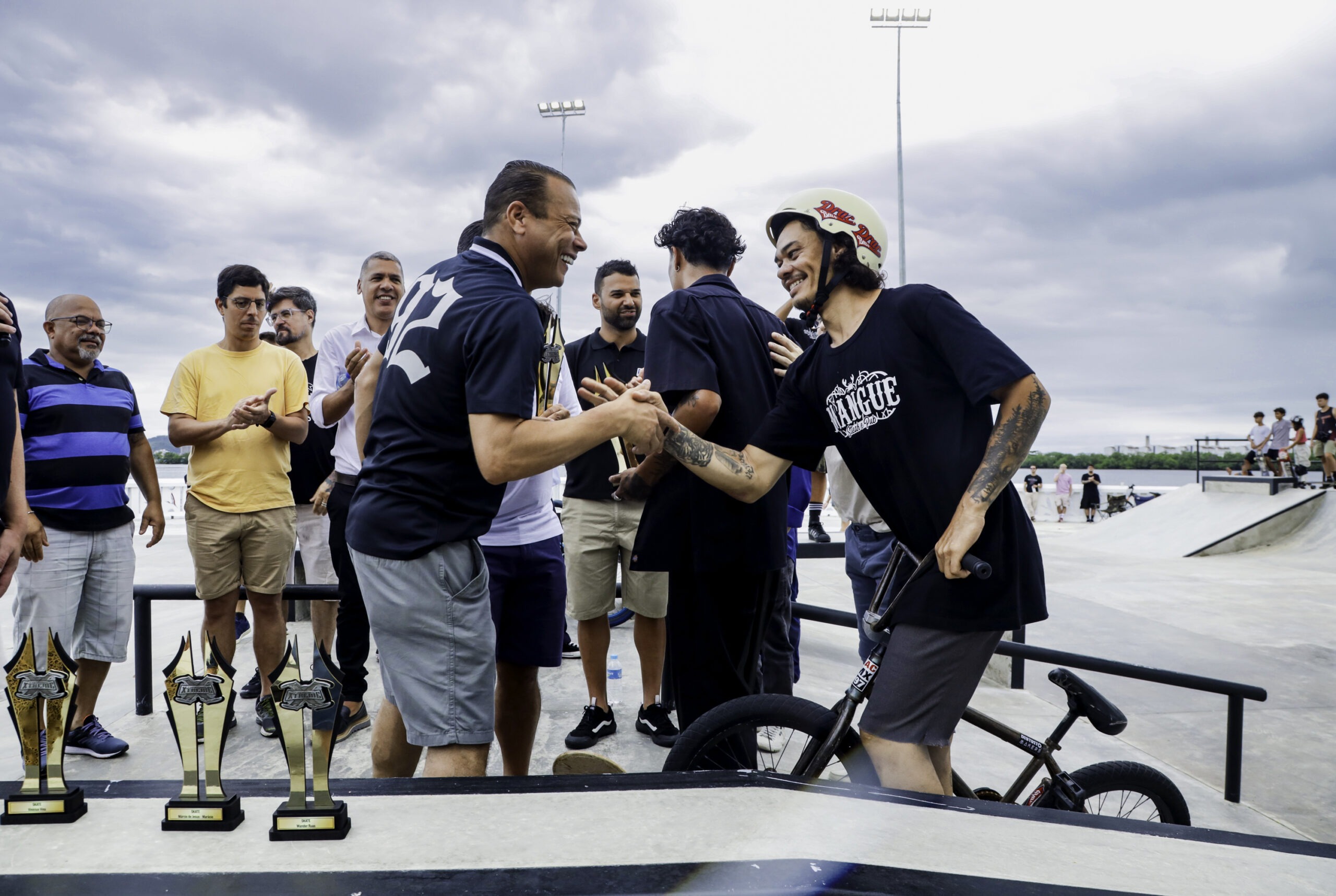 Cubatão inaugura Pista de Esportes Radicais, no Píer do Casqueiro.
