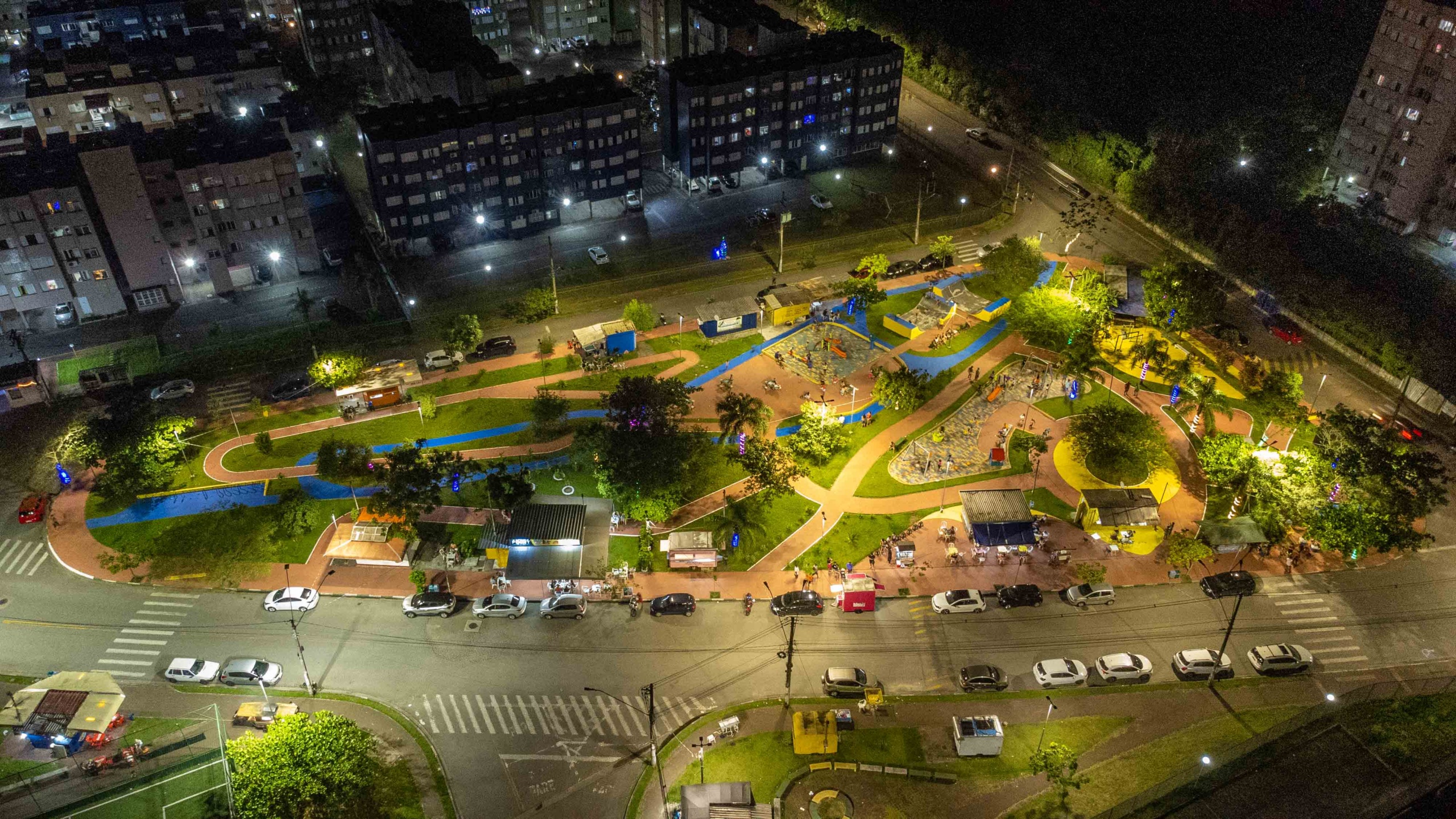 Praça do Rubens Lara- Foto: Felipe Lessa.