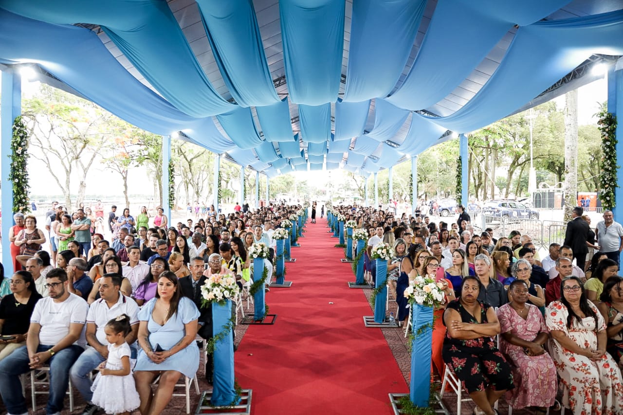Inscrições para Casamento Comunitário 2024 seguem abertas: cerimônia ocorre em 31 de maio.