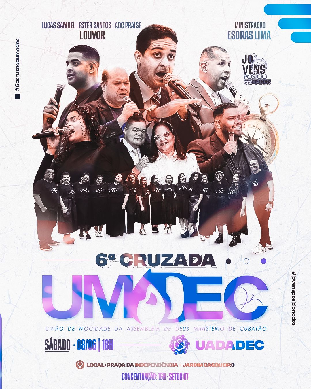 Píer do Casqueiro recebe a 6ª Cruzada da Umadec neste sábado (08).