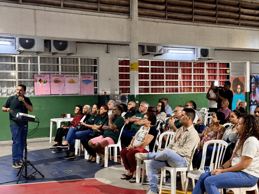 Unipar realiza bate-papo com a comunidade de Cubatão e apresenta balanço das ações realizadas ao longo de 2024.