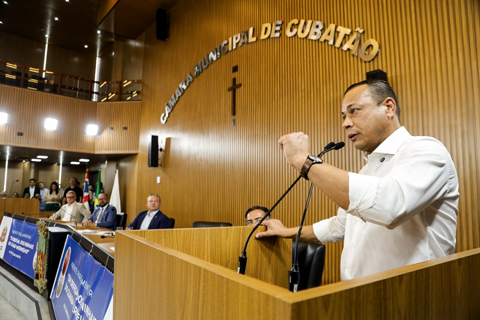 Prefeito César Nascimento afirmou que fará tudo para impedir a instalação do pátio - Foto: Renato Atalaia
