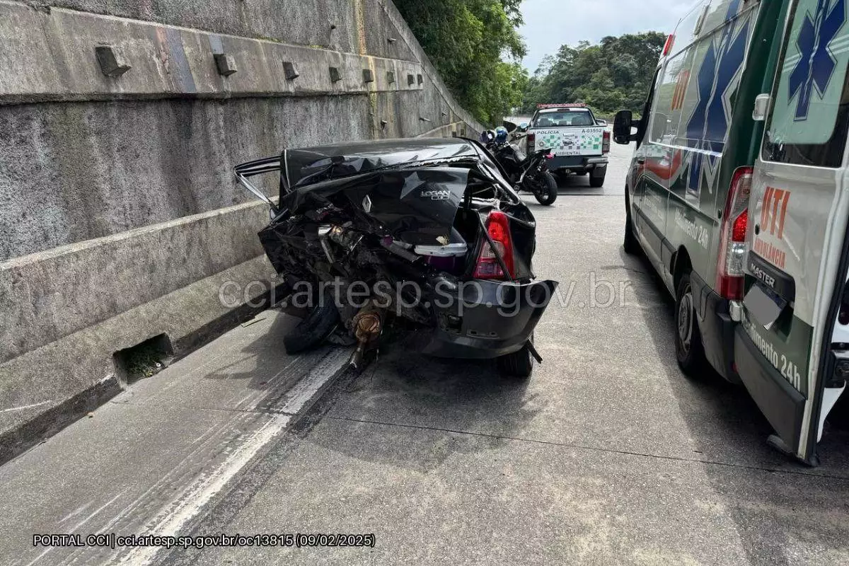 Na Imigrantes, motorista bêbada causa acidente, mata uma criança e deixa outra em estado grave.